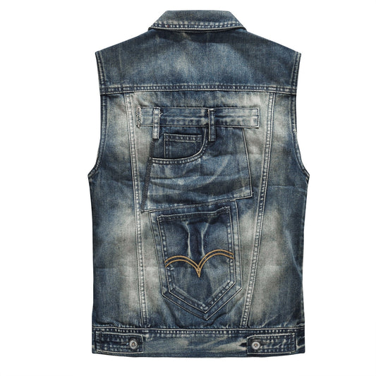 New-DSQ2 25ss Denim Vest coat
