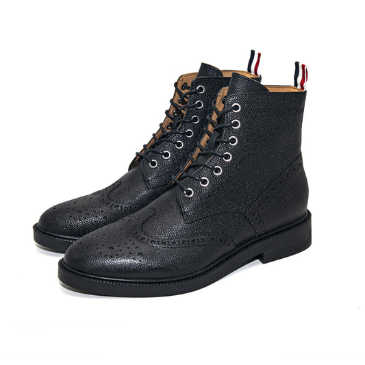MR.TOM High Top leather Shoe
