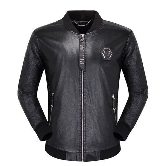 New-25SS Black Cowhide Jacket