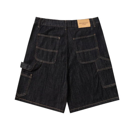 2025SS Graffiti Denim Shorts