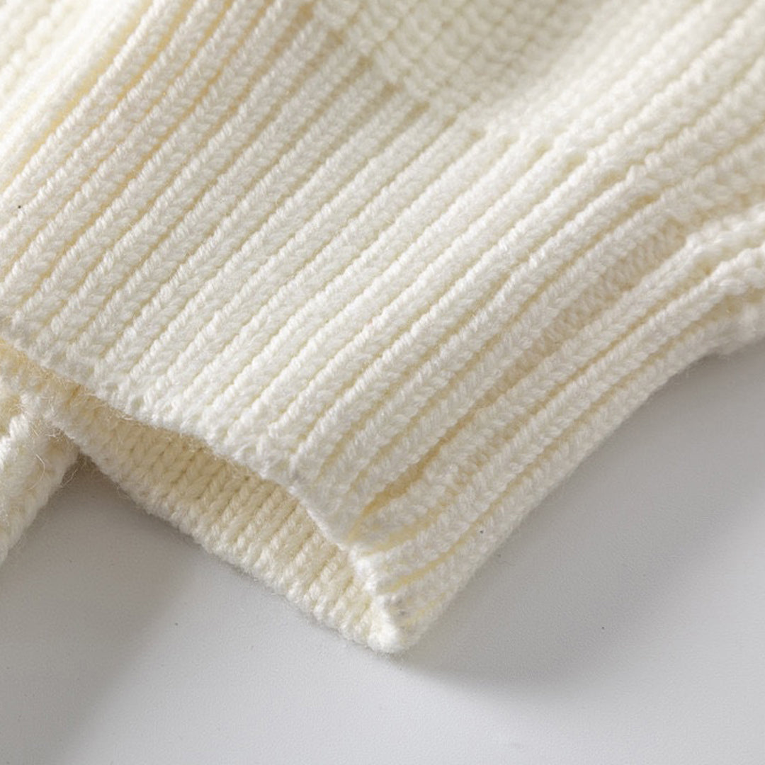 2025ss LOGO White Knitwear