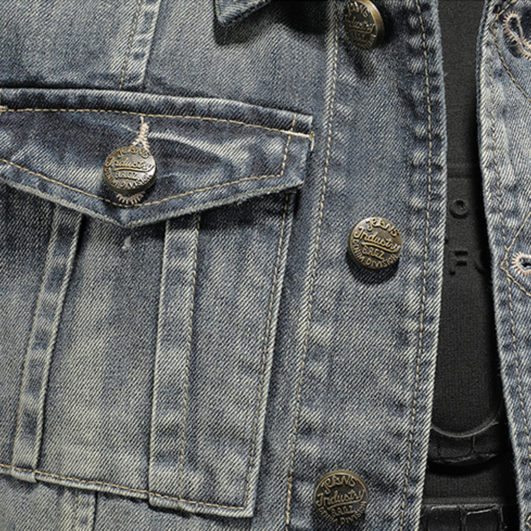 New-DSQ2 Denim Vest coat