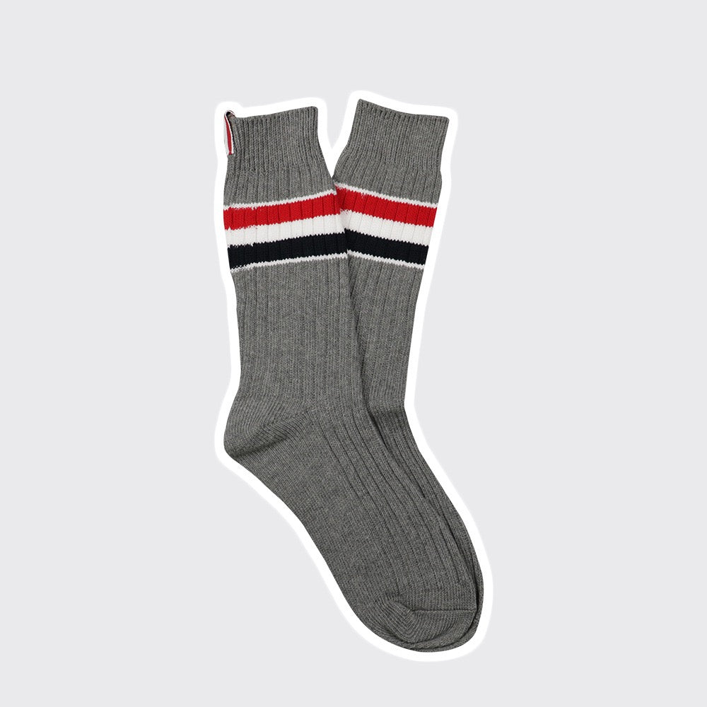 2025ss Four stripe socks