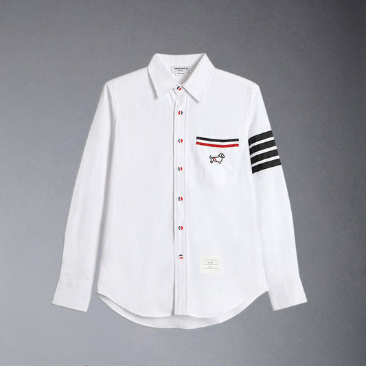 MR.TOM 2025ss Casual Oxford Shirt