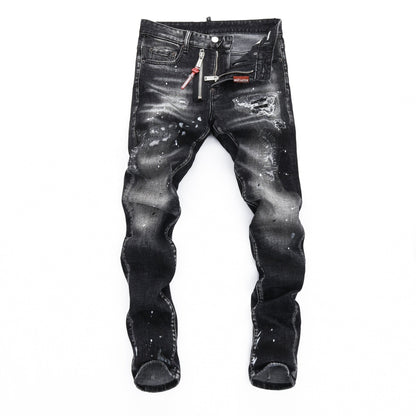New-DSQ2 Fashion Holes Jeans