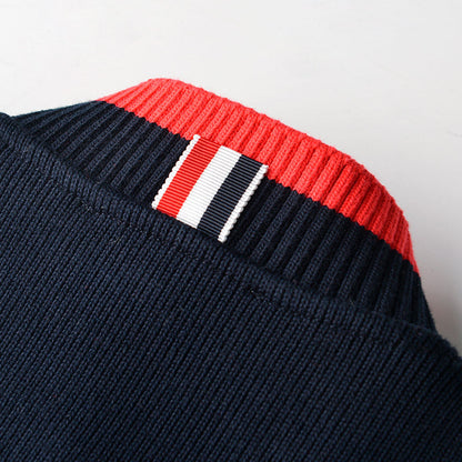 MR.TOM Color stripes coat