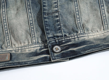 New-DSQ2 25ss  Denim Vest coat