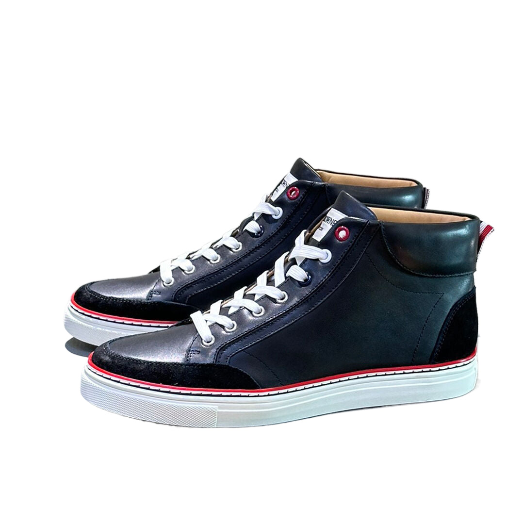 MR.TOM High Top Leather Sneakers