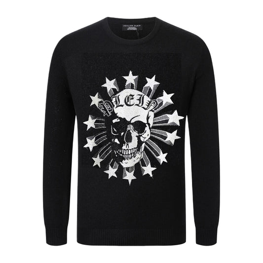 PIein Black Fleece Sweatshirt