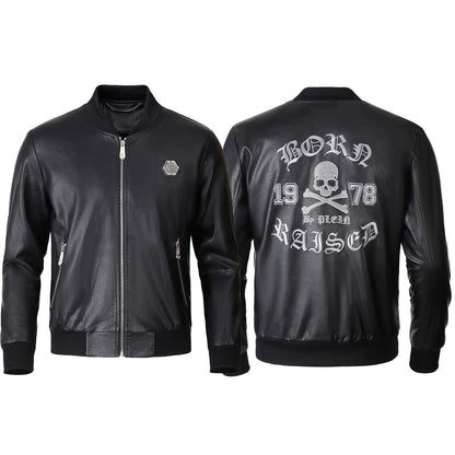 New-LOGO Cowhide Jacket
