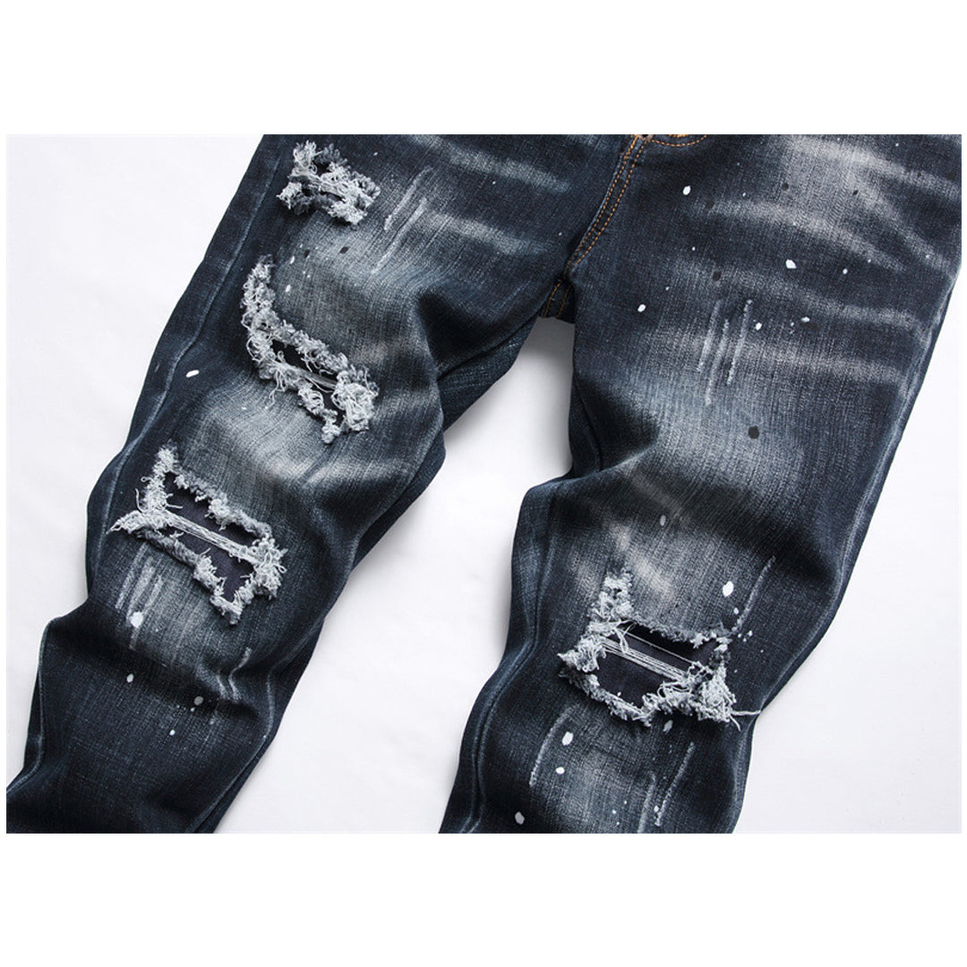 New-DSQ2 embroidery Jeans