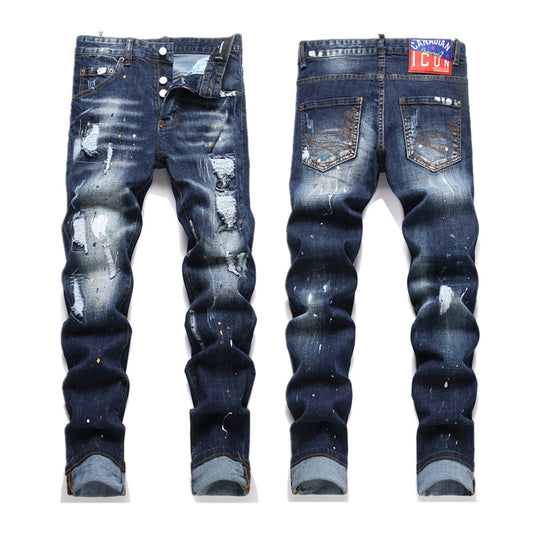 New-DSQ2 25ss Ripped Jeans
