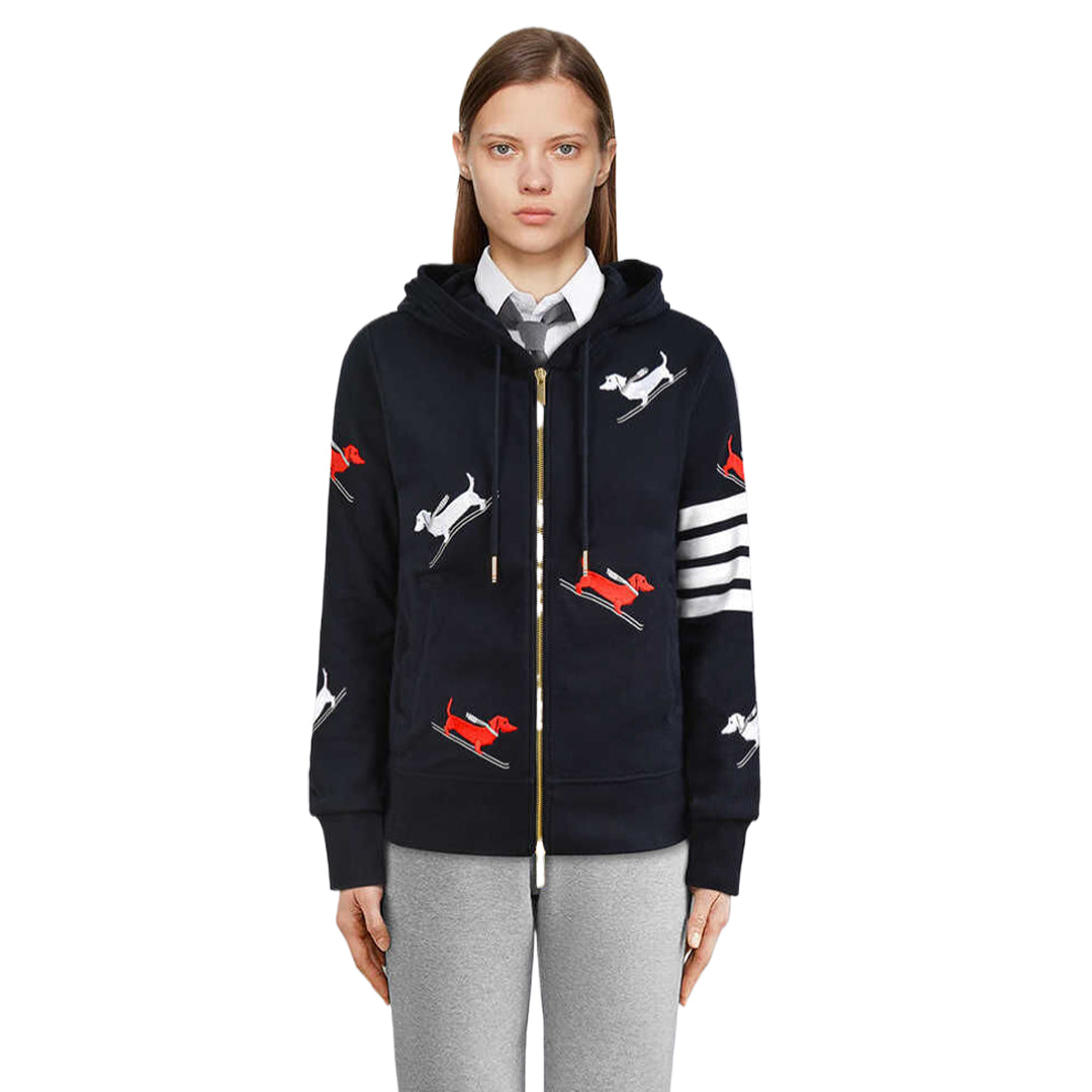 MR.TOM 2025ss embroidery Hoodie