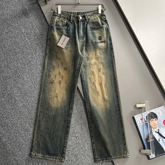 2025SS New Distressed Jeans