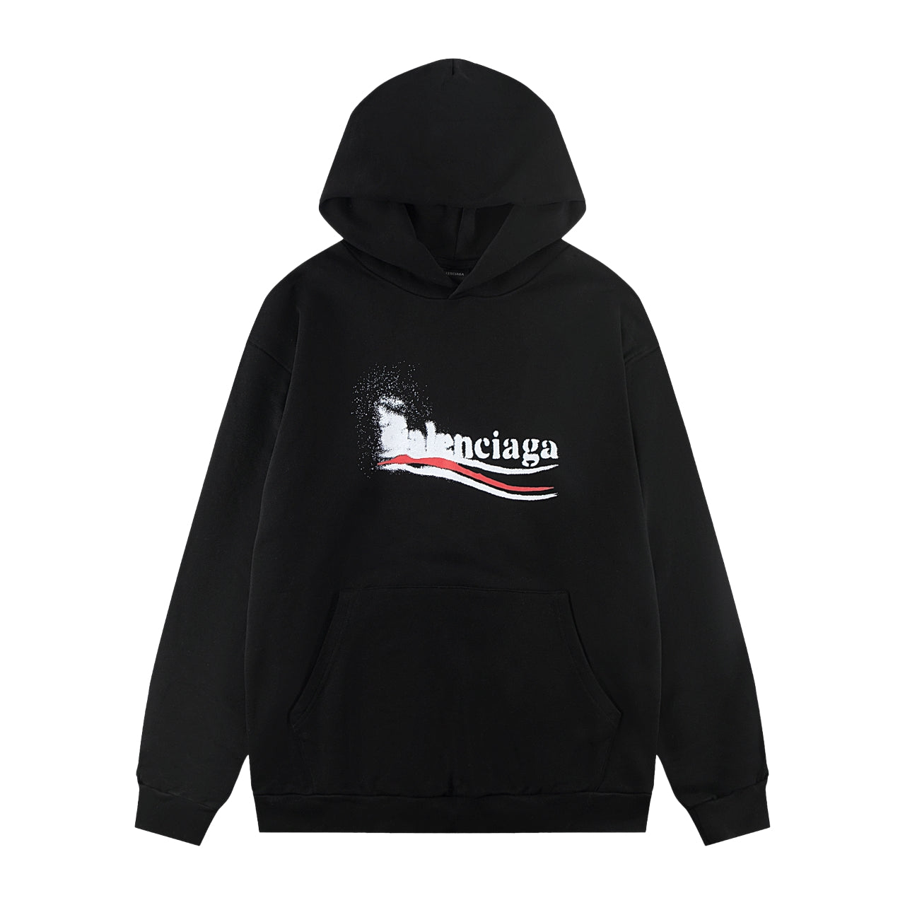 2025 Loose Fit Print Hoodie