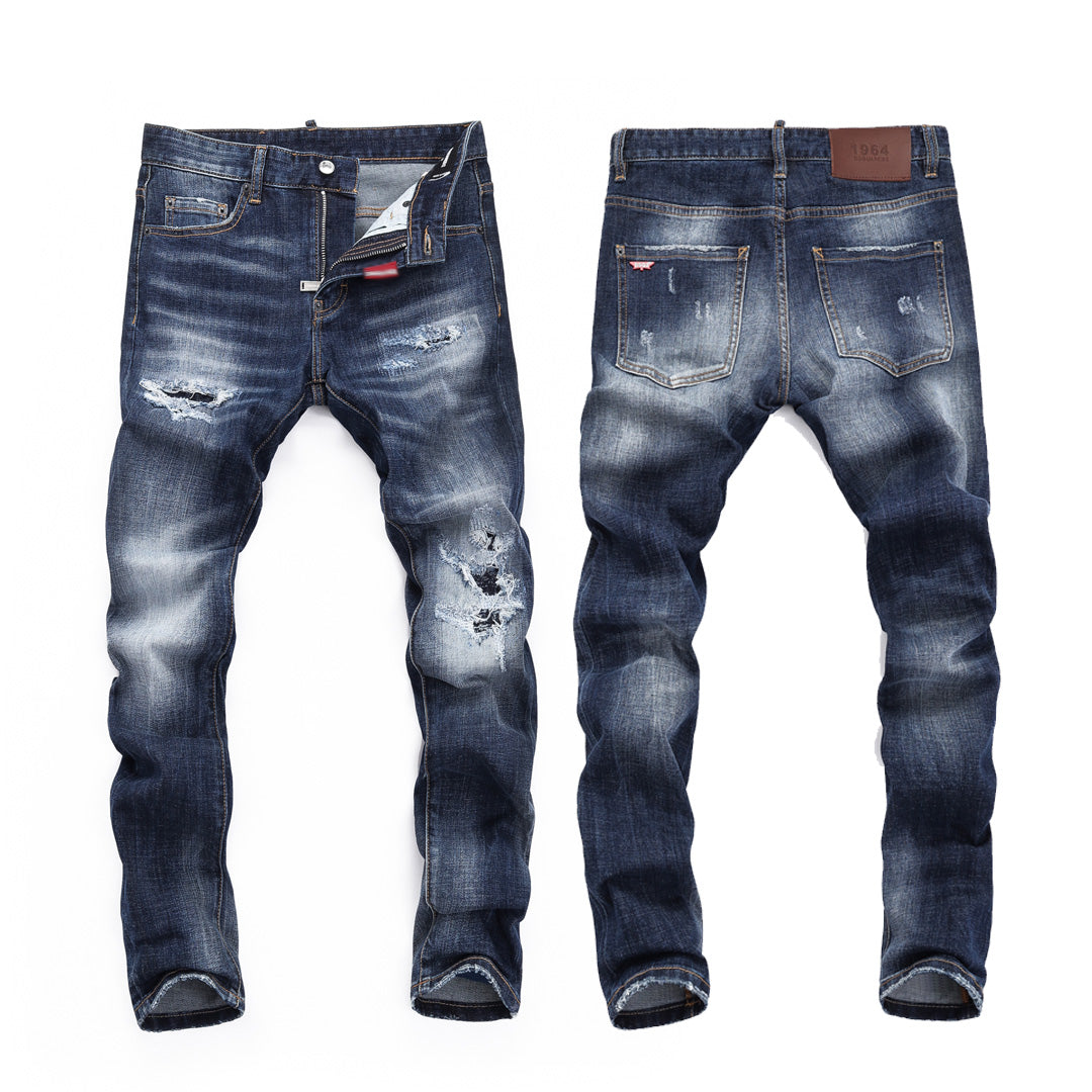New-DSQ2 2025ss Ripped Jeans