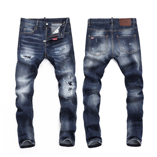New-DSQ2 2025ss Ripped Jeans