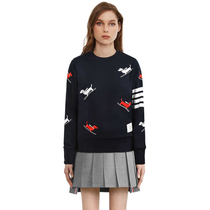 MR.TOM Puppy Embroidery Sweatshirt