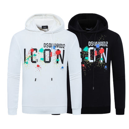 New-D2 24SS ICON Print Hoodies