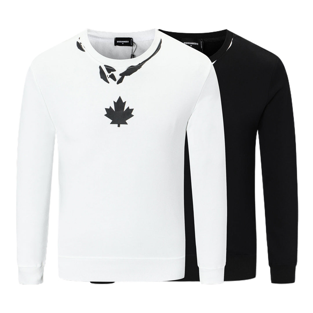 New-D2 Casual Print Sweatshirt