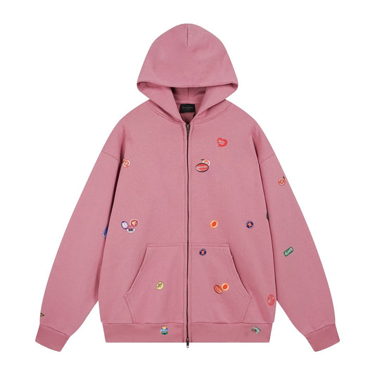 2025SS Crew Neck Loose Fit Hoodie