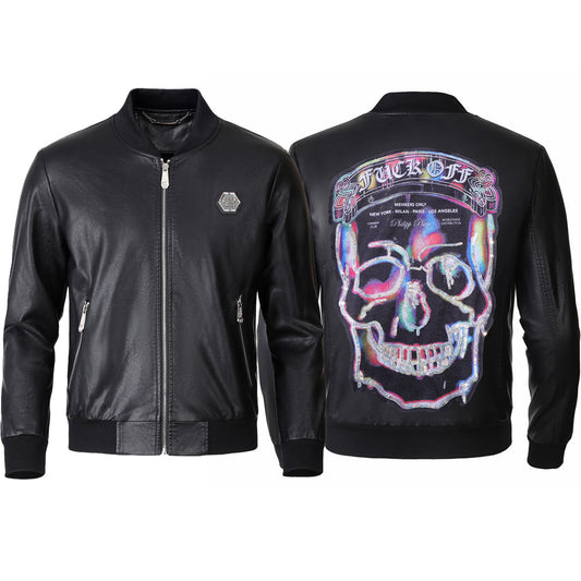 New-2025ss Man Cowhide Jacket