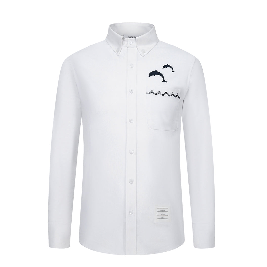 MR.TOM Casual Oxford Shirt