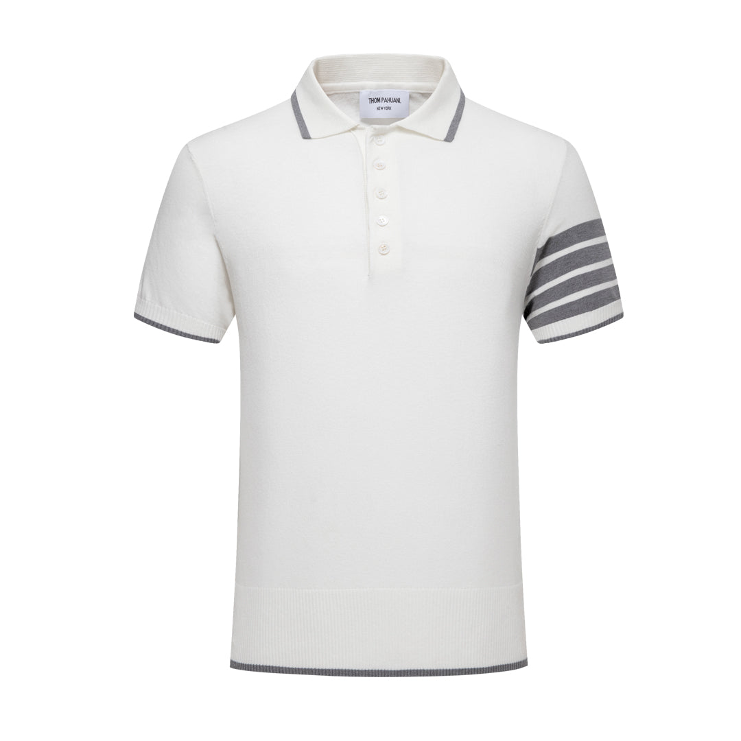 MR.TOM Contrast stripes POLO Shirt