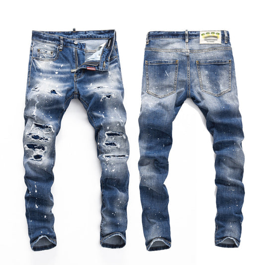 New-DSQ2 2025ss Blue Jeans