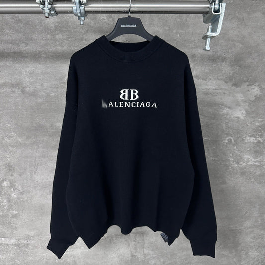 2025ss Man Destroyed Sweater