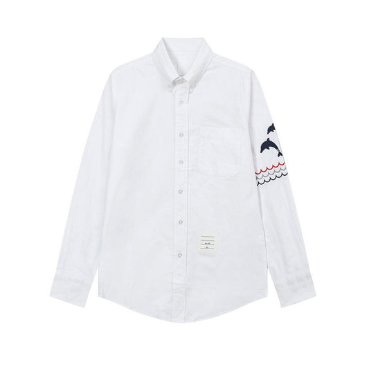 MR.TOM 2025ss Embroidery Shirt