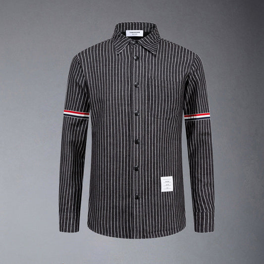 MR.TOM 4-Bar Thick Shirt