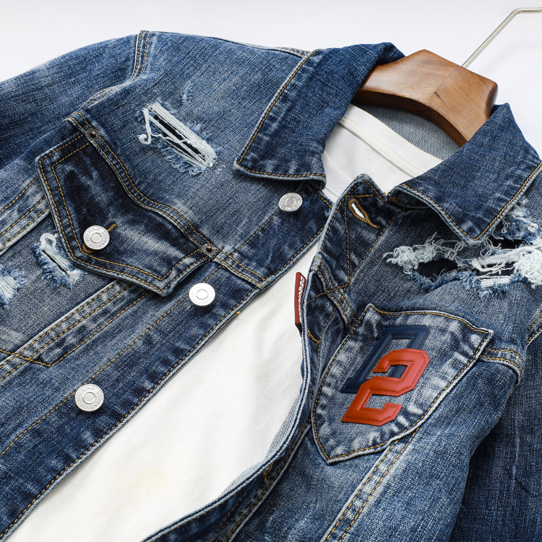 New-DSQ2 2025ss Denim Jacket