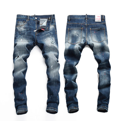 New-DSQ2 2025ss Ripped Jeans