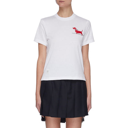 MR.TOM Ski Dog Print T-shirt