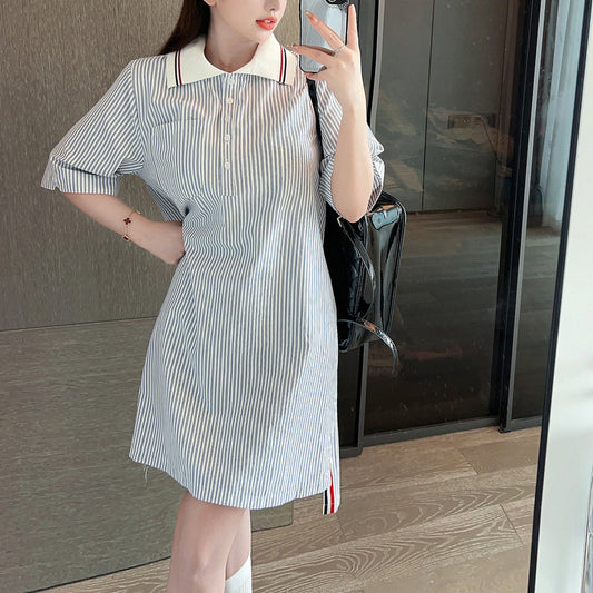 MR.TOM 2025 Colorblock Dress