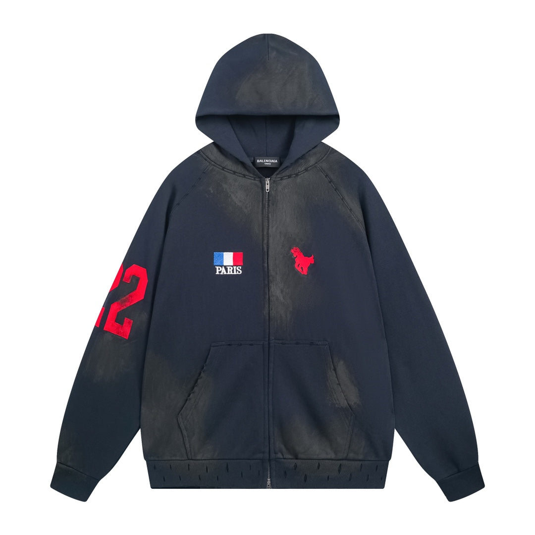 2025SS Print 22 Couples Hoodie