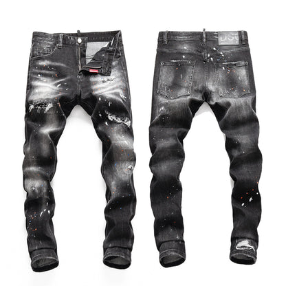 New-DSQ2 2025ss Black Jeans