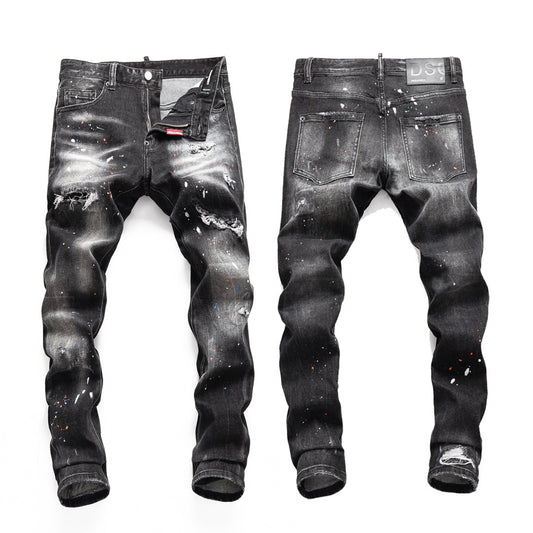 New-DSQ2 2025ss Black Jeans