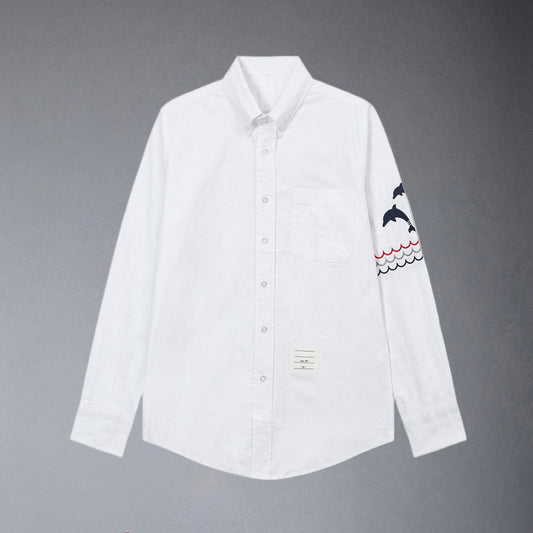 MR.TOM 2025ss Embroidery Shirt