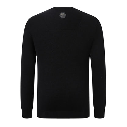 PIein Black Fleece Sweatshirt