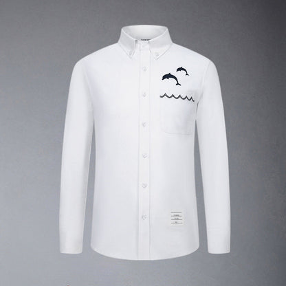 MR.TOM Casual Oxford Shirt