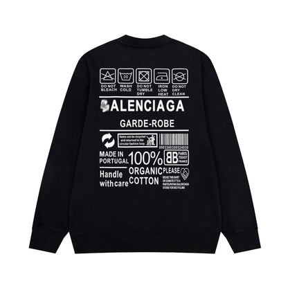2025SS Crew Neck Letter Sweatshirt