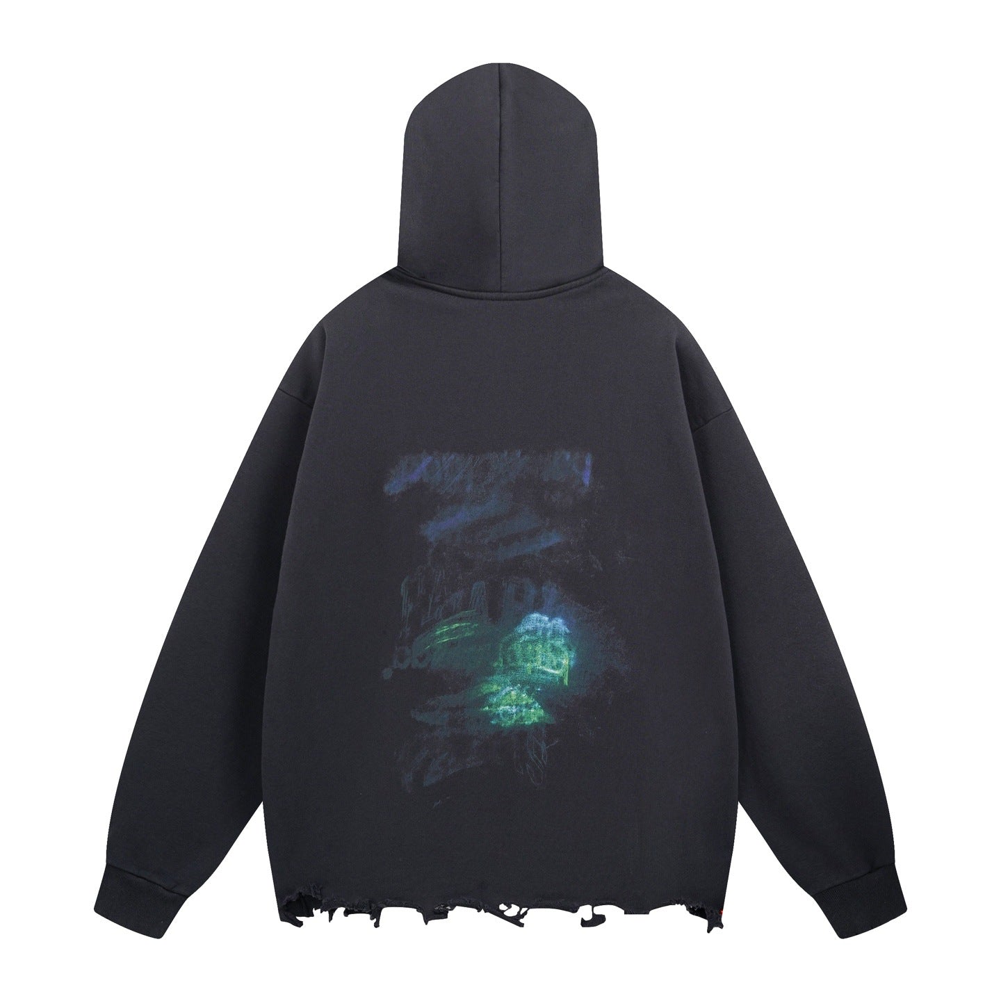 2025SS Men's Distressed Hoodie
