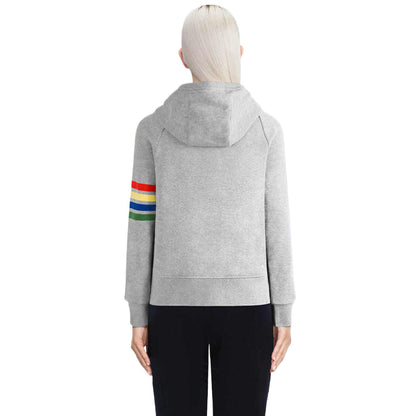 MR.TOM Rainbow Stripes Hoodie