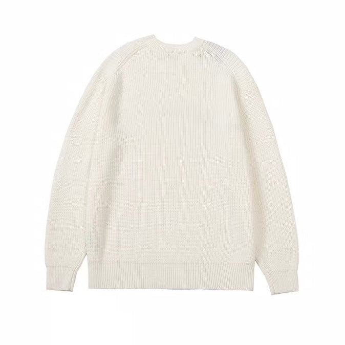 2025ss LOGO  White Knitwear