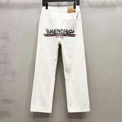 2025SSNew Man White Jeans