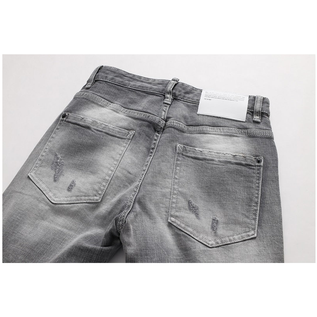 New-DSQ2 Washed furious gray Jeans