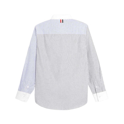 MR.TOM Blue striped shirt