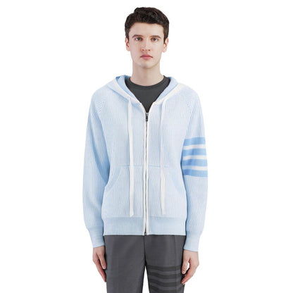 MR.TOM 2025 Rainbow Stripes Hoodie